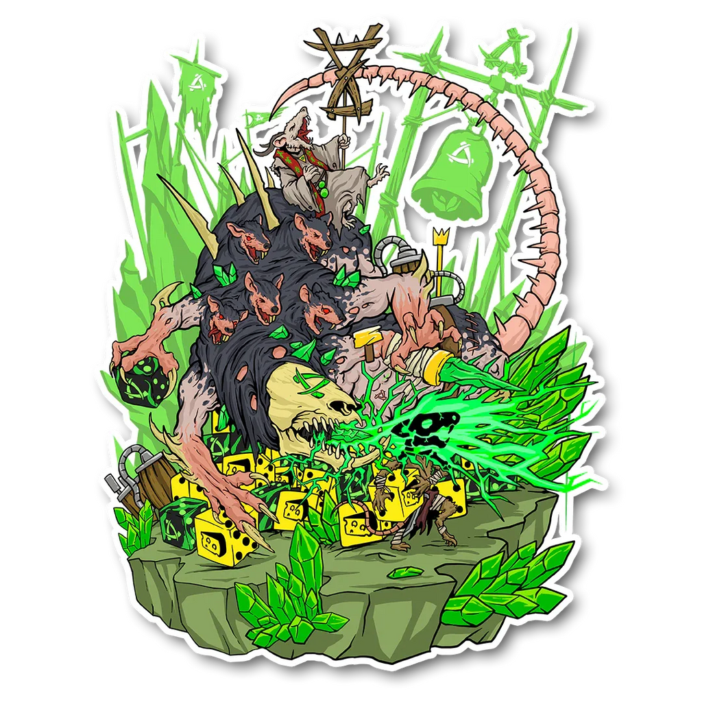 Premium Vinyl Stickers - Out of Play