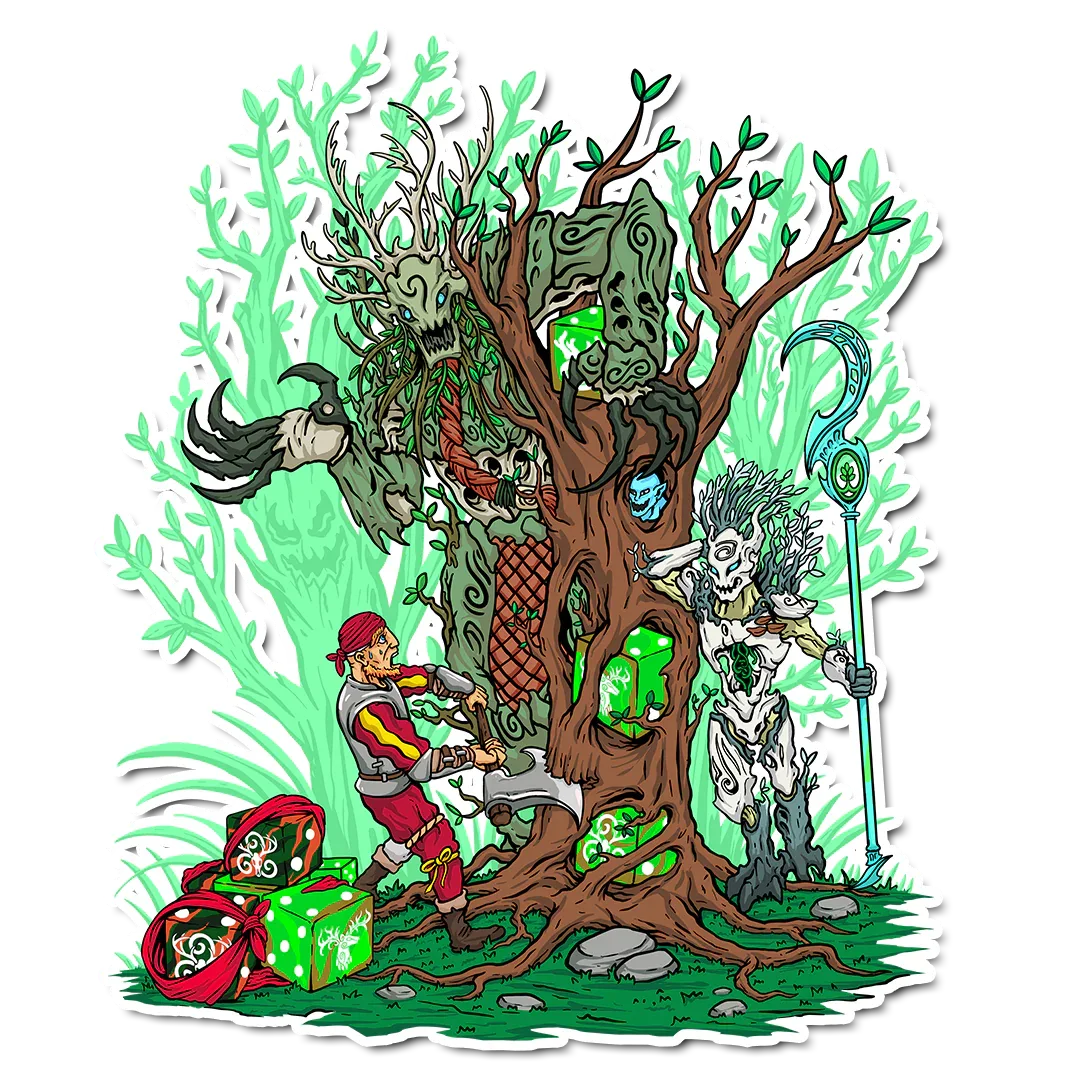 Premium Vinyl Stickers - Out of Play