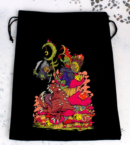 Premium Black Dice Bags - Out of Play