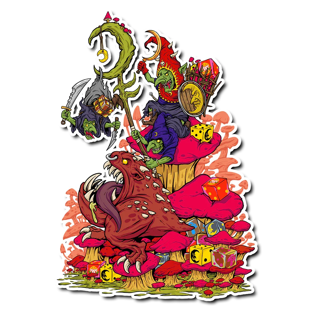 Premium Vinyl Stickers - Out of Play
