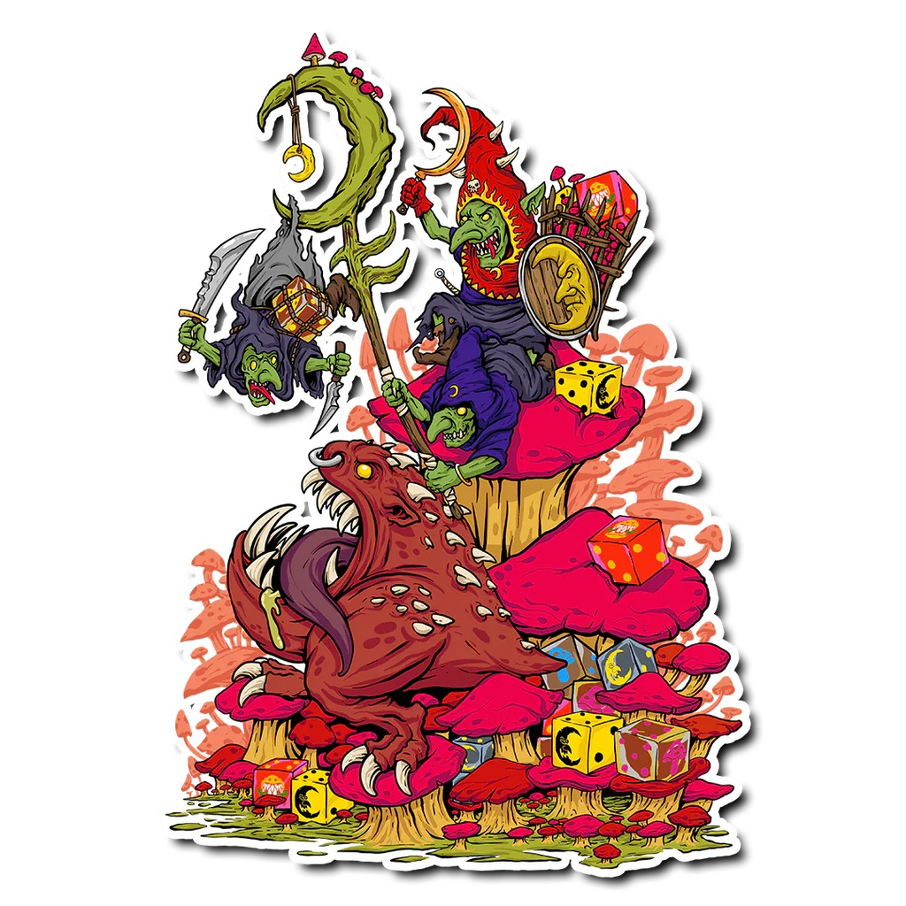 Premium Vinyl Stickers - Out of Play