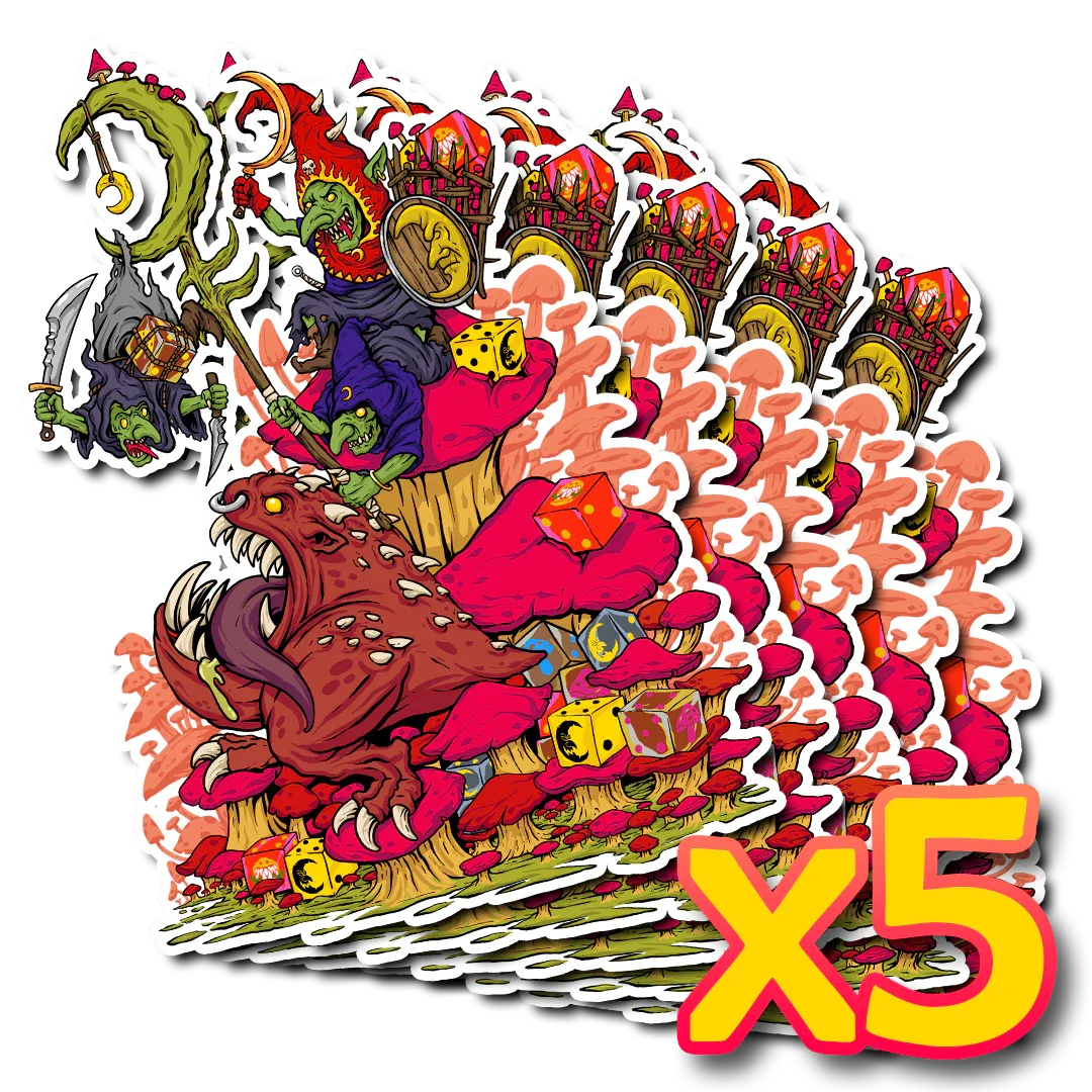 Premium Vinyl Stickers - Out of Play