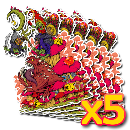 Premium Vinyl Stickers - Out of Play