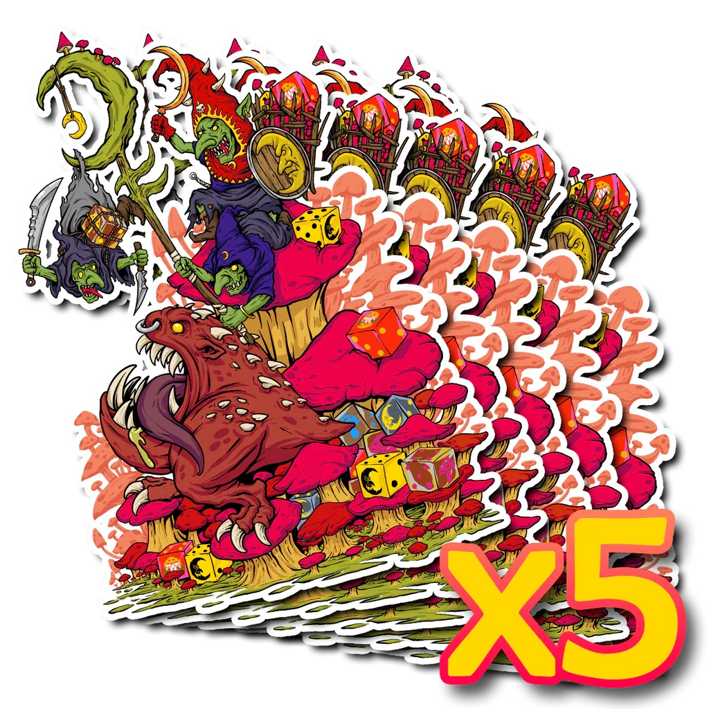 Premium Vinyl Stickers - Out of Play