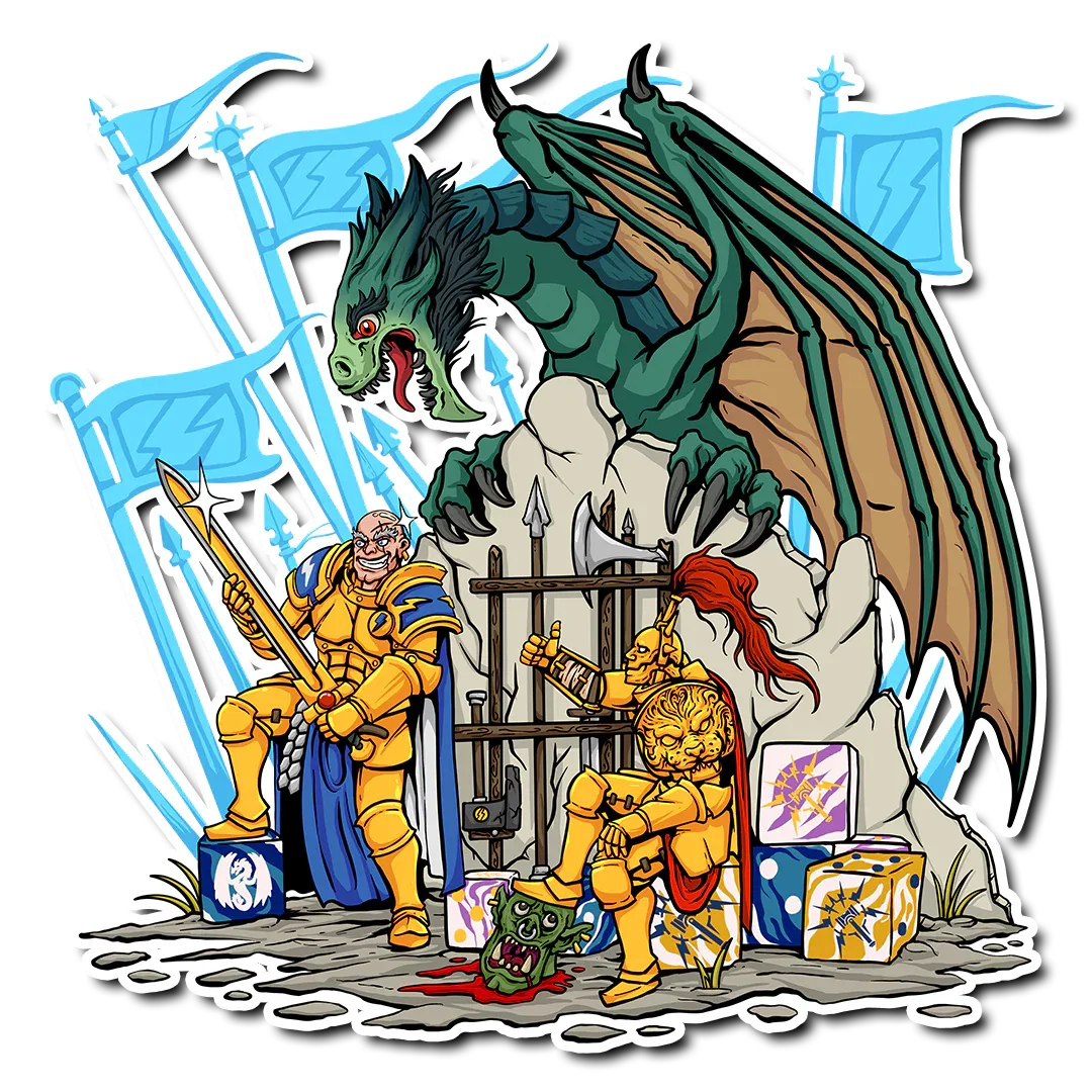 Premium Vinyl Stickers - Out of Play