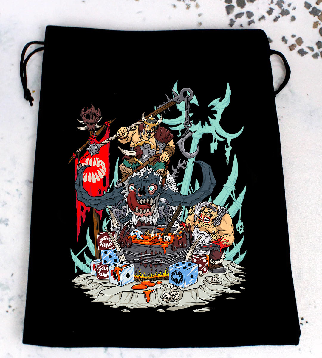 Premium Black Dice Bags - Out of Play