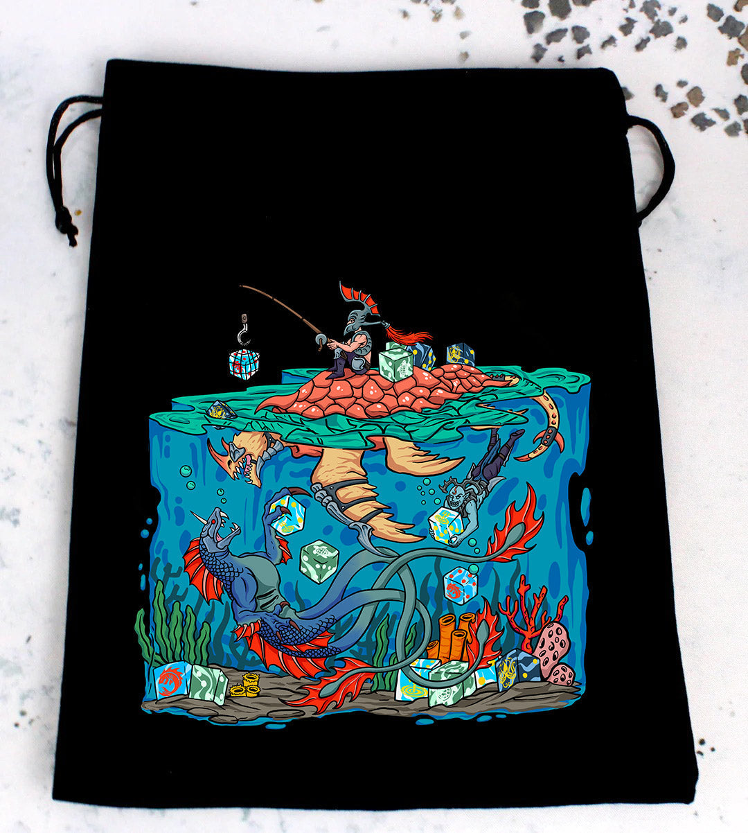 Premium Black Dice Bags - Out of Play