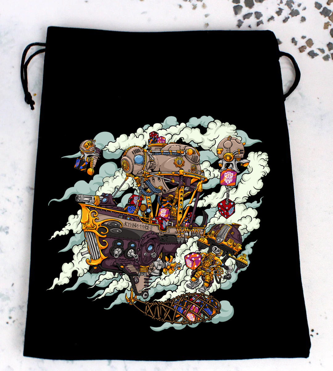 Premium Black Dice Bags - Out of Play