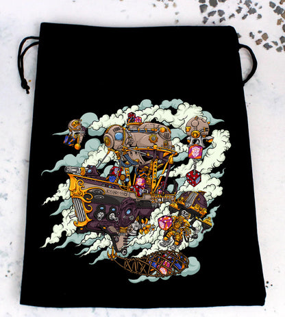 Premium Black Dice Bags - Out of Play