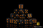 Matte Black Universal Dice - Out of Play