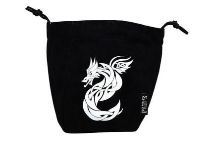 Celtic Knot Dragon Reversible Microfiber Self-Standing Large Dice Bag Easy Roller Dice Company