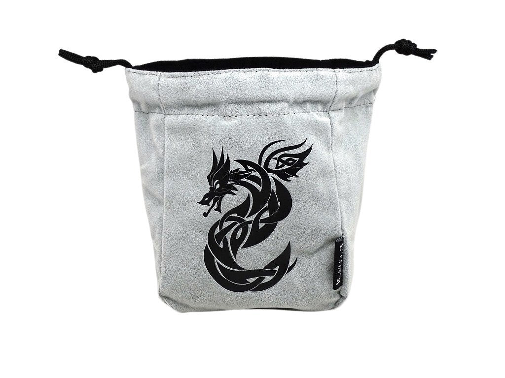Celtic Knot Dragon Reversible Microfiber Self-Standing Large Dice Bag Easy Roller Dice Company