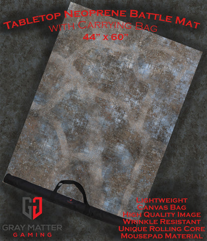 Urban Ruins - Neoprene Battle Mat - Baron of Dice - Out of Play