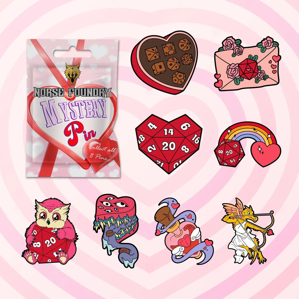 Valentines Mystery Pin - Out of Play