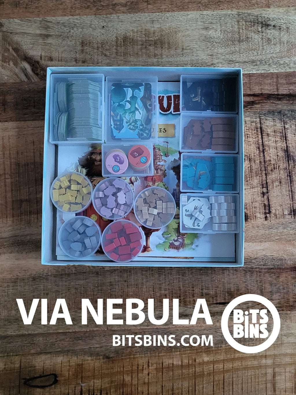 Via Nebula BitsBins - 5 Pods, 1 Original, 4 xls, 1 Card Box, 1 100+ Card Box - Out of Play