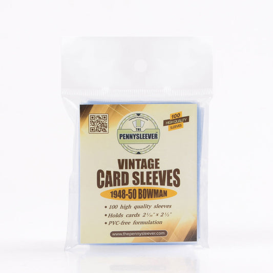 Vintage Card Sleeves 1948-50 Bowman (100 count) The Pennysleever