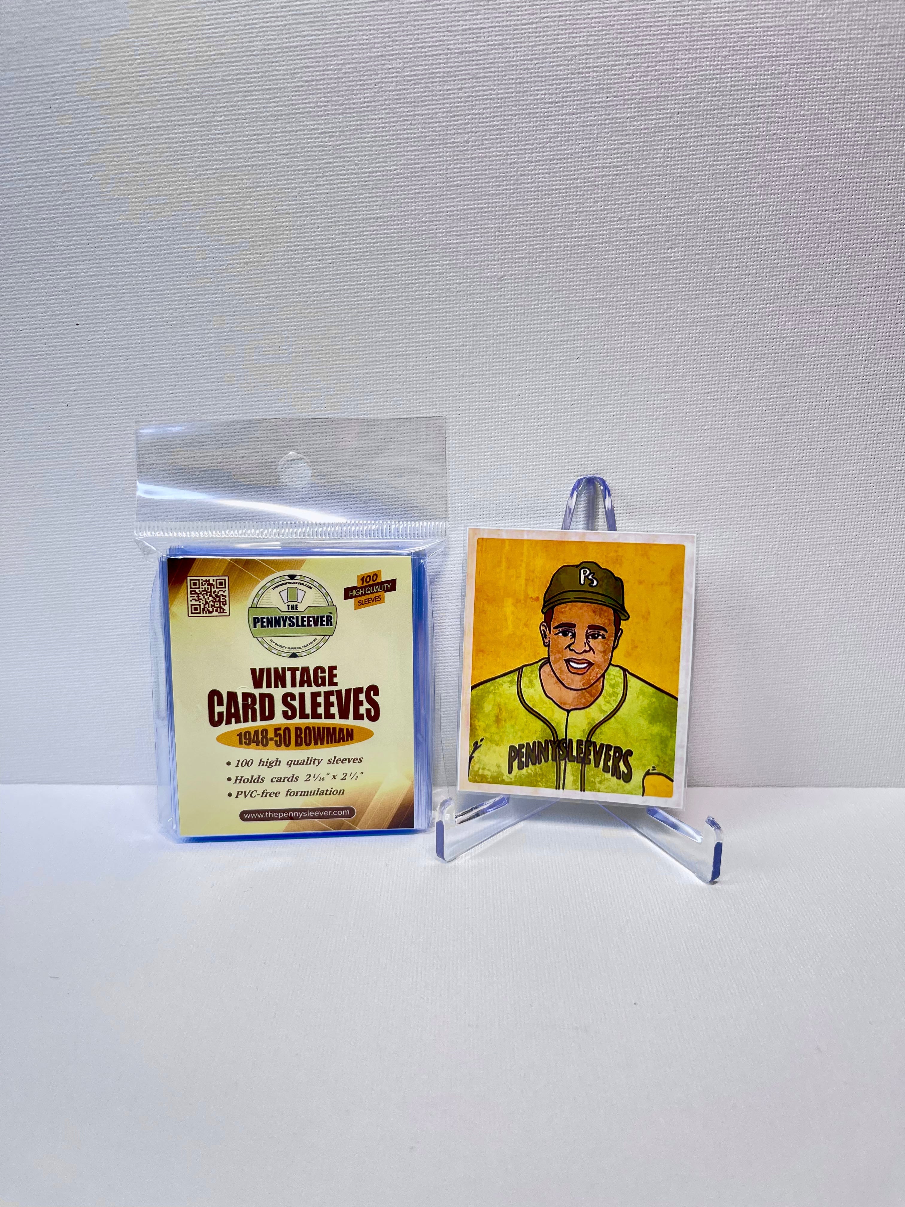 Vintage Card Sleeves 1948-50 Bowman (100 count) - Out of Play