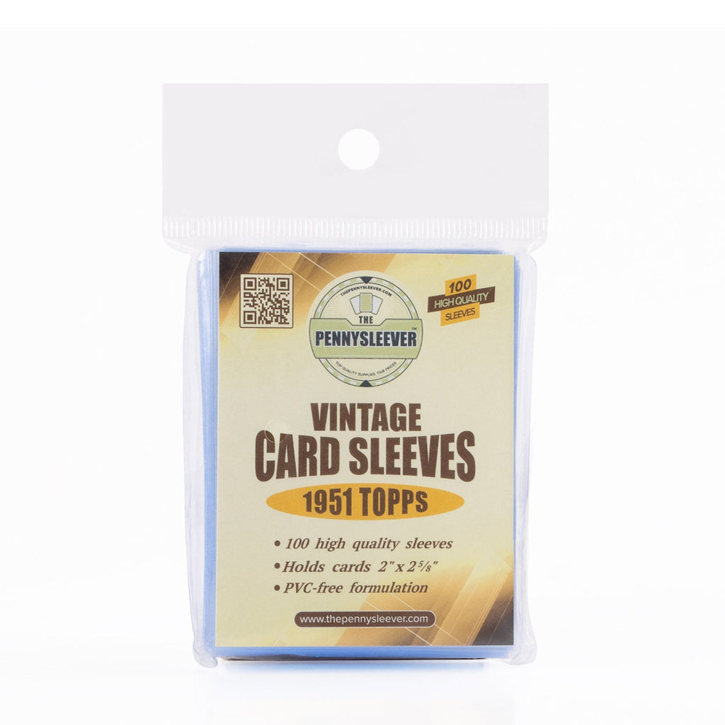 Vintage Card Sleeves 1951 Topps (100 count) - Out of Play