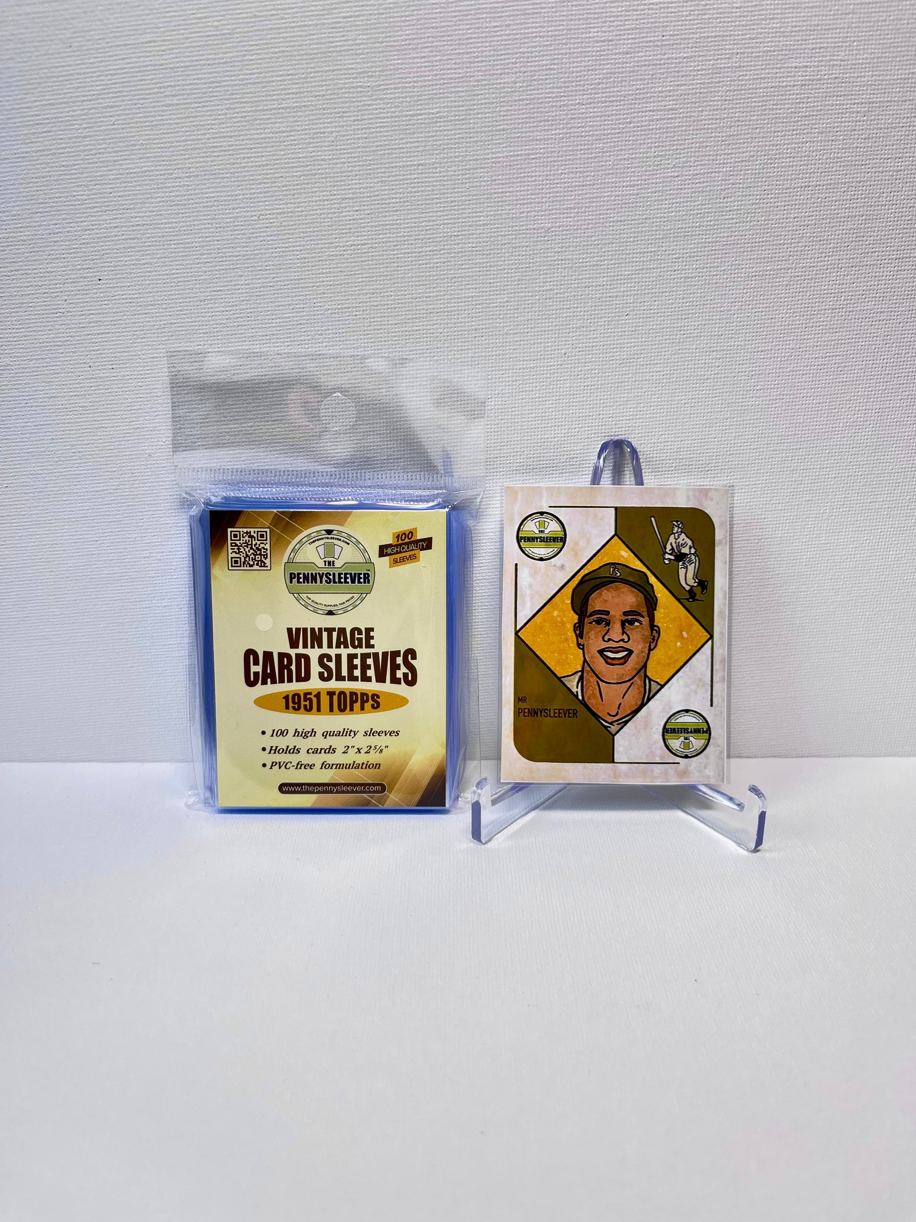 Vintage Card Sleeves 1951 Topps (100 count) - Out of Play