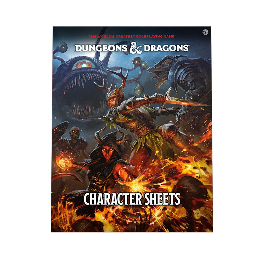 Dungeons & Dragons - Character Sheets 2024 - 5th Edition - Out of Play