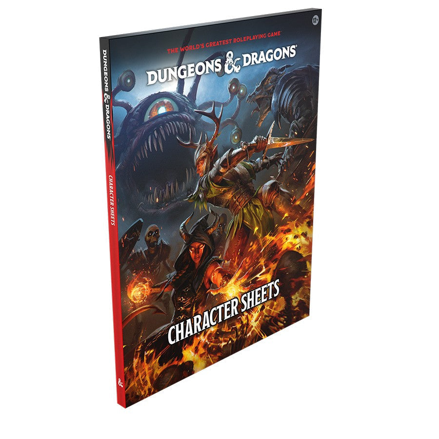 Dungeons & Dragons - Character Sheets 2024 - 5th Edition - Out of Play