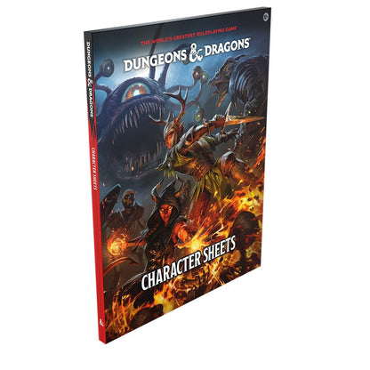 Dungeons & Dragons - Character Sheets 2024 - 5th Edition - Out of Play