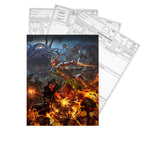 Dungeons & Dragons - Character Sheets 2024 - 5th Edition - Out of Play