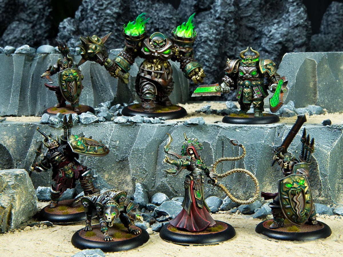 Warmachine: Orgoth Graveborn Command Cadre