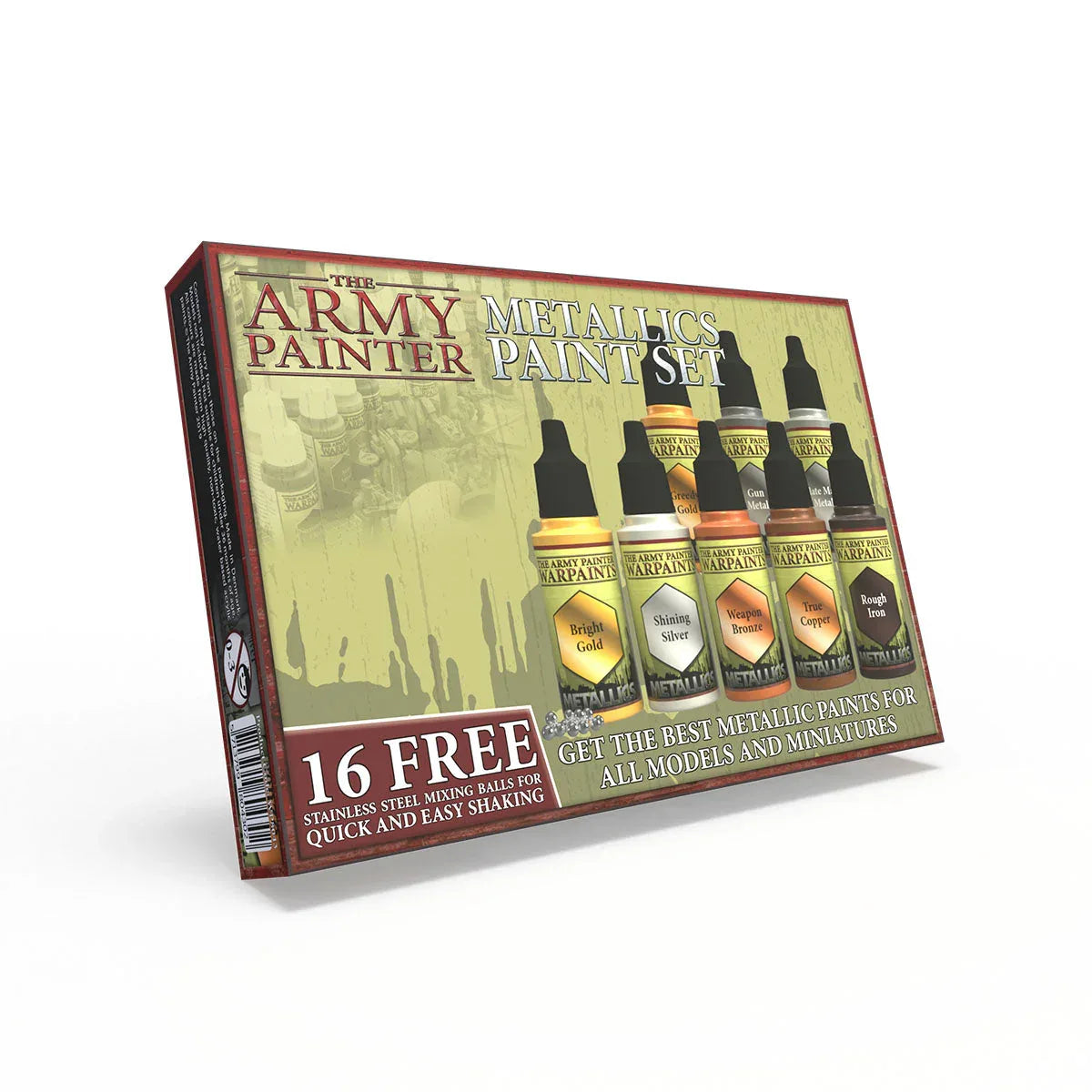 Army Painter Warpaints: Metallics Paint Set - Out of Play