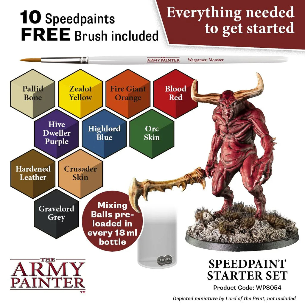 Army Painter Warpaints: Speedpaint Starter Set - Out of Play