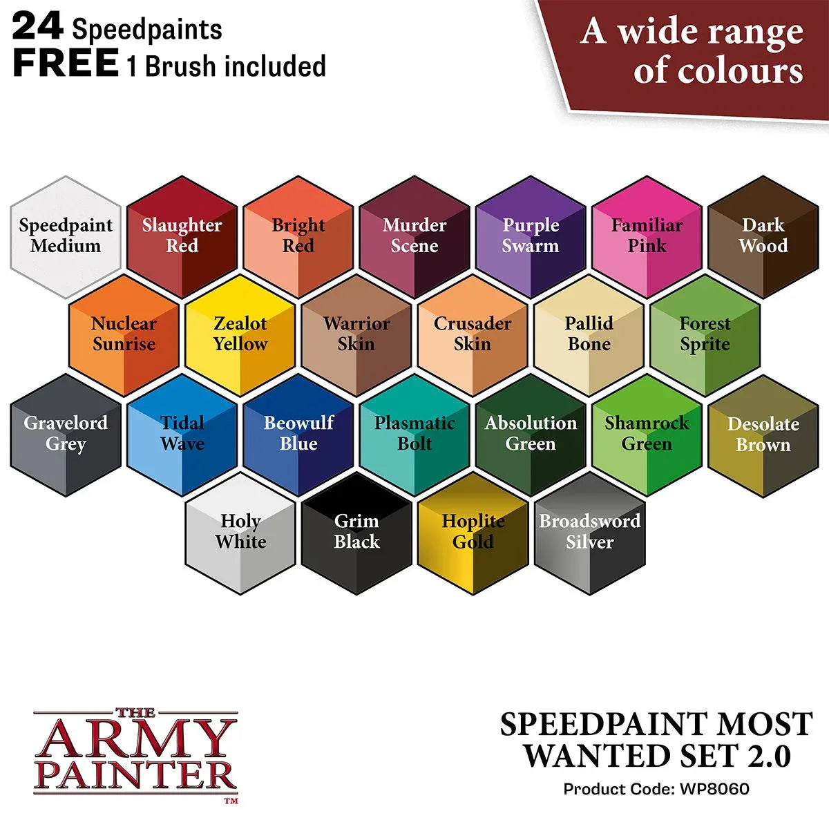Army Painter Speedpaint Most Wanted Set 2.0 - Out of Play