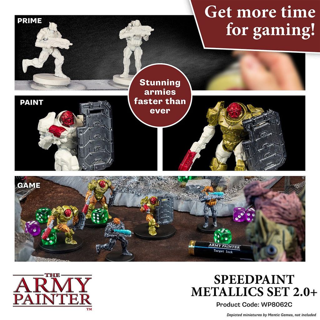 The Army Painter - Speedpaint Metallics Set - Out of Play