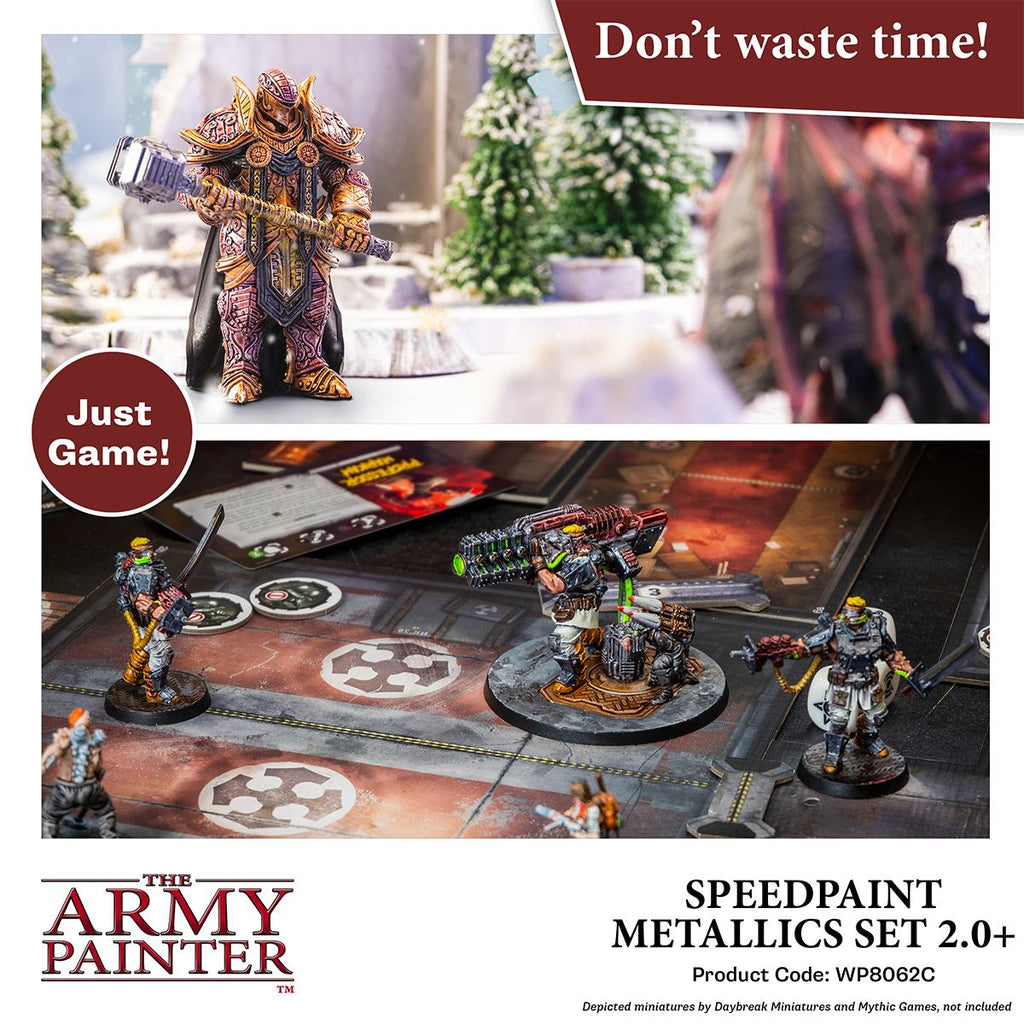 The Army Painter - Speedpaint Metallics Set - Out of Play