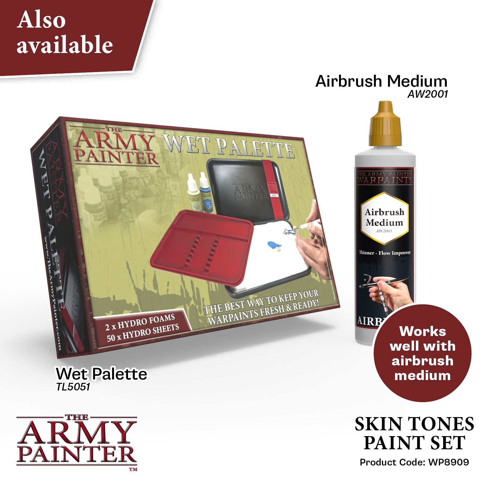 The Army Painter - Skin Tones Paint Set - Out of Play