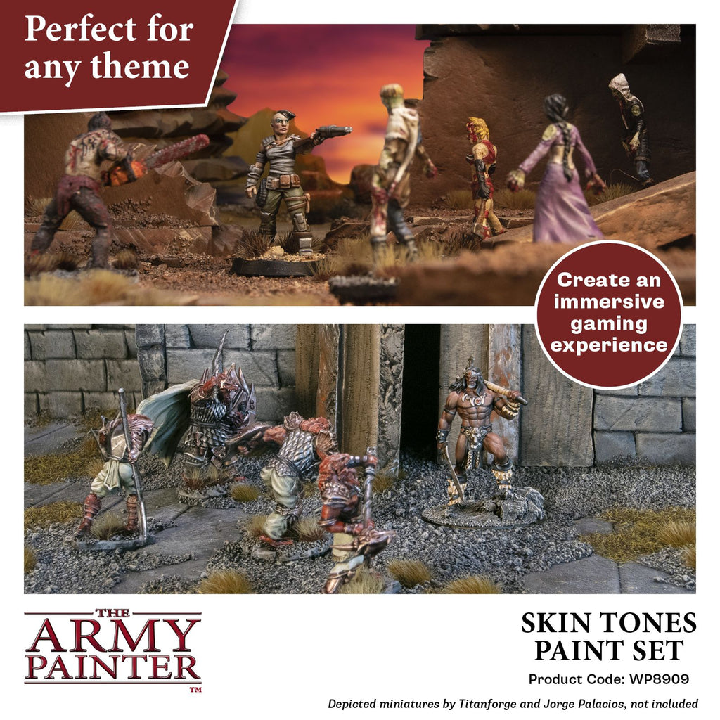 The Army Painter - Skin Tones Paint Set - Out of Play