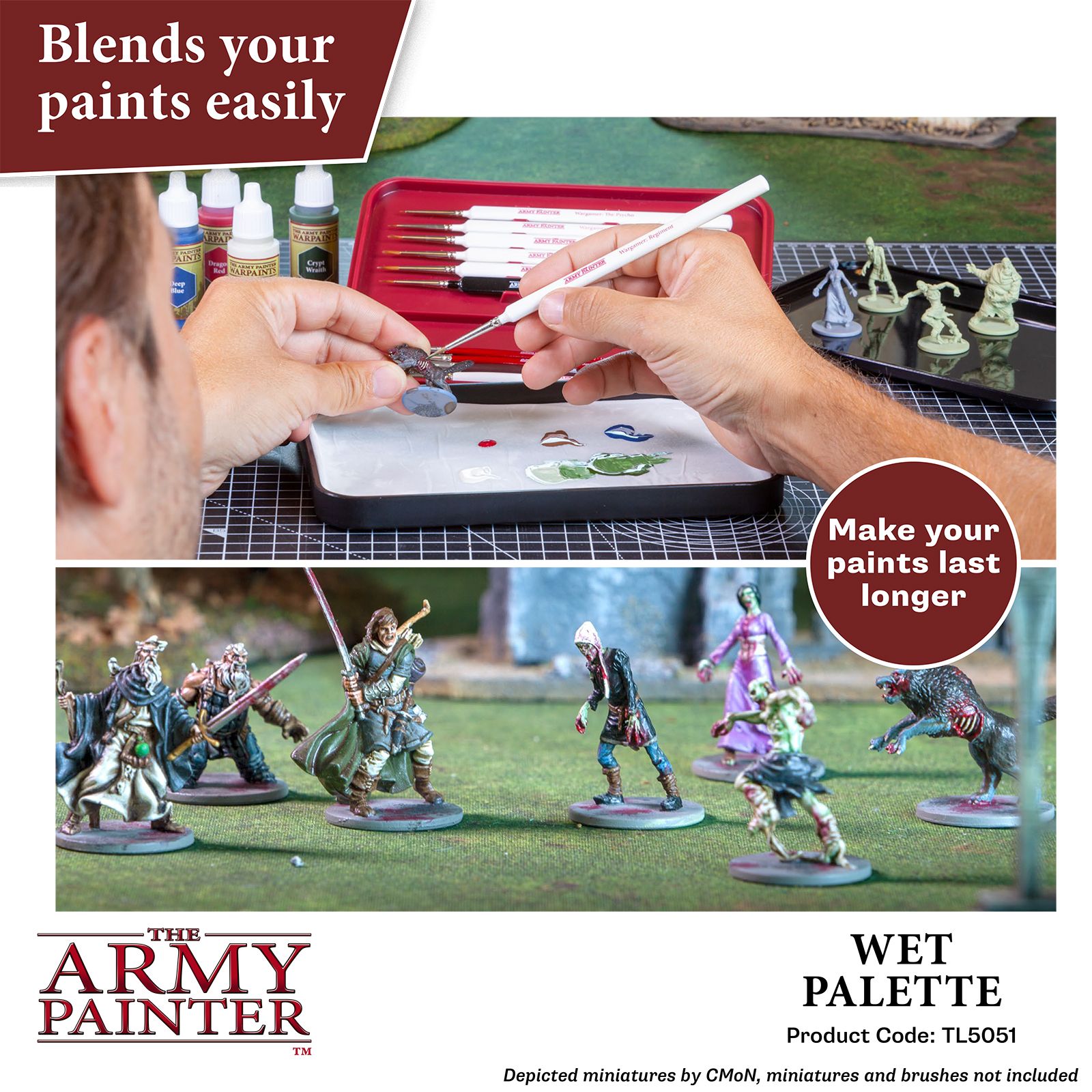 The Army Painter - Wet Palette - Out of Play