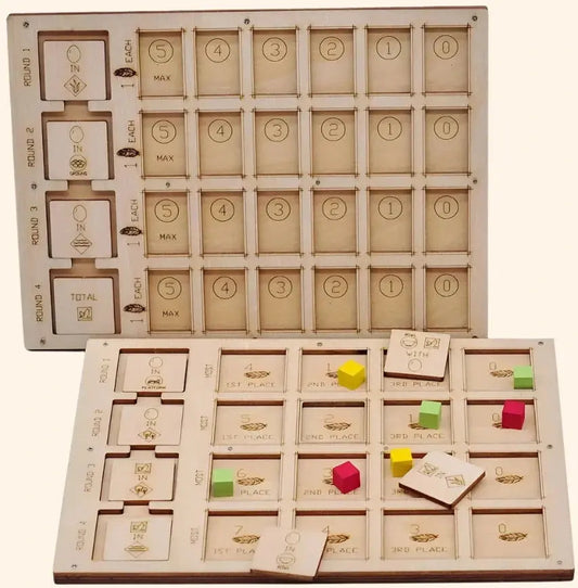 Wingspan Scoreboard - Out of Play Board Game Accessories