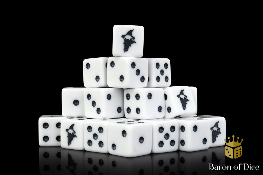 Wizard Head Dice - Out of Play