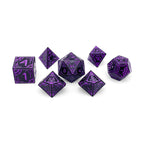 Wormhole - Space Dice 7 Piece RPG Set Alloy Metal Dice - Out of Play