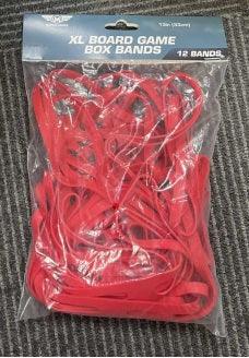 12 Pack of XL Board Game Box Bands (13 inches) - Out of Play