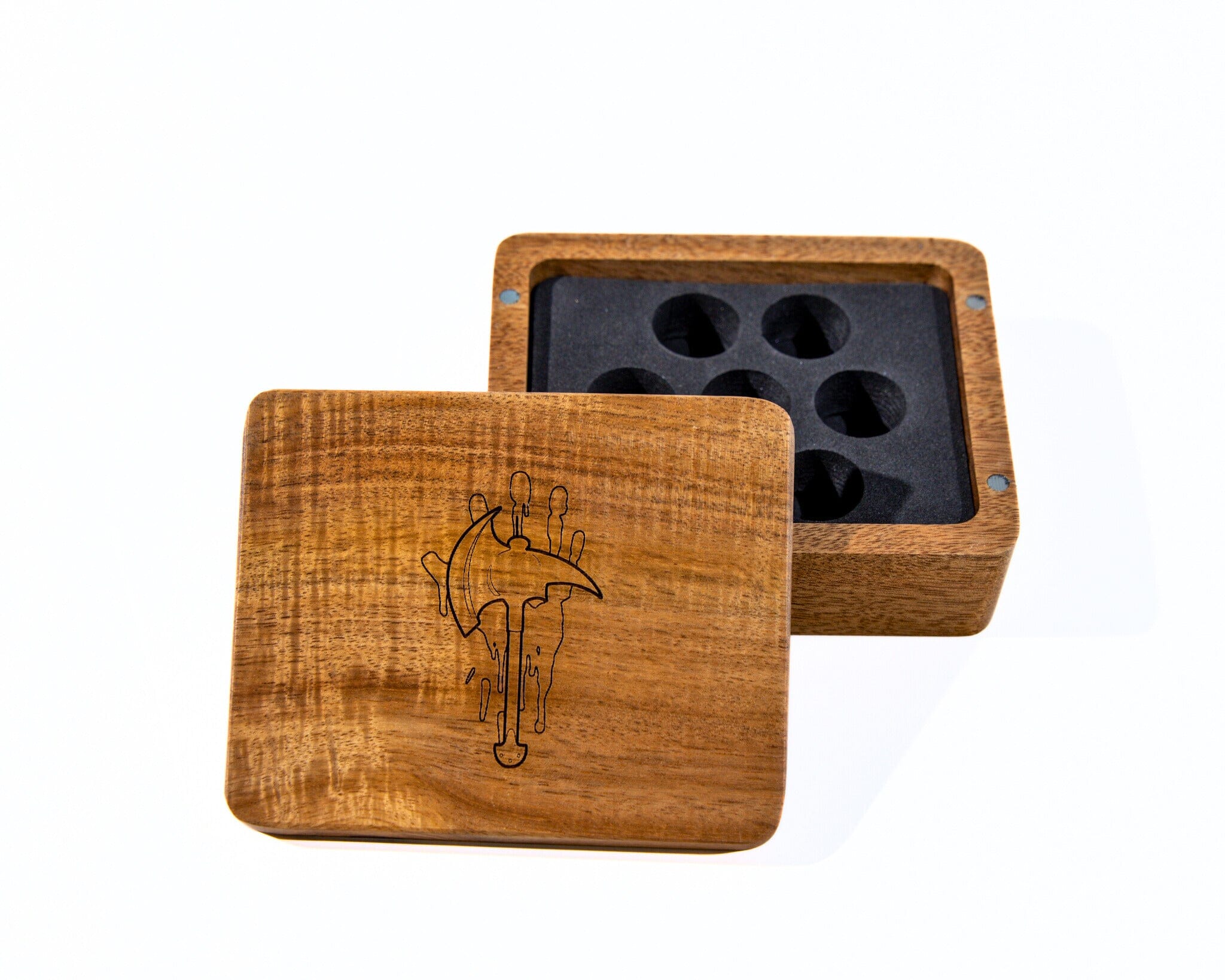 Barbarian Wooden Dice Case - Out of Play