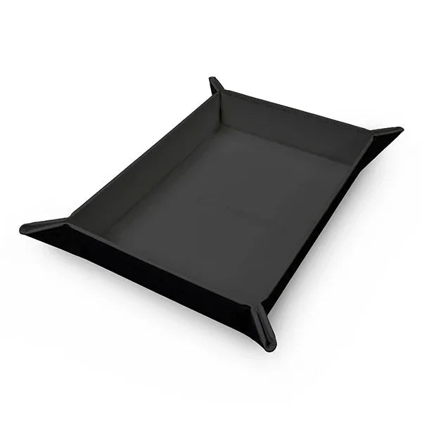 Dice Tray: Vivid Magnetic Foldable - Black - Out of Play