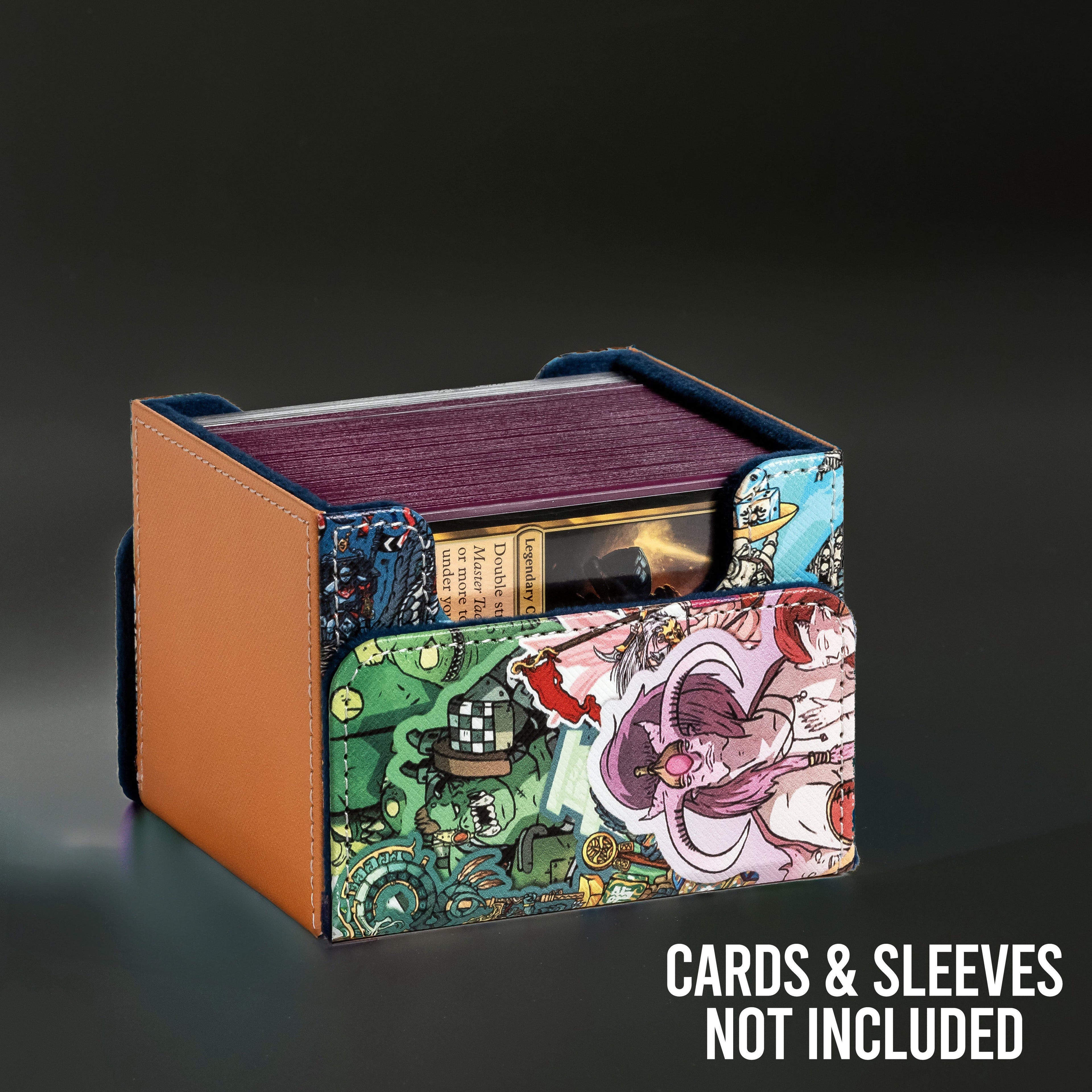 Grimdark Collage - 100+ XL Deck Box - Out of Play