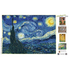 MasterPieces of Art - The Starry Night 1000 Piece Jigsaw Puzzle - Out of Play
