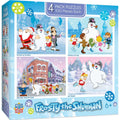 Frosty the Snowman 4-Pack 100 Piece Jigsaw Puzzles - Out of Play