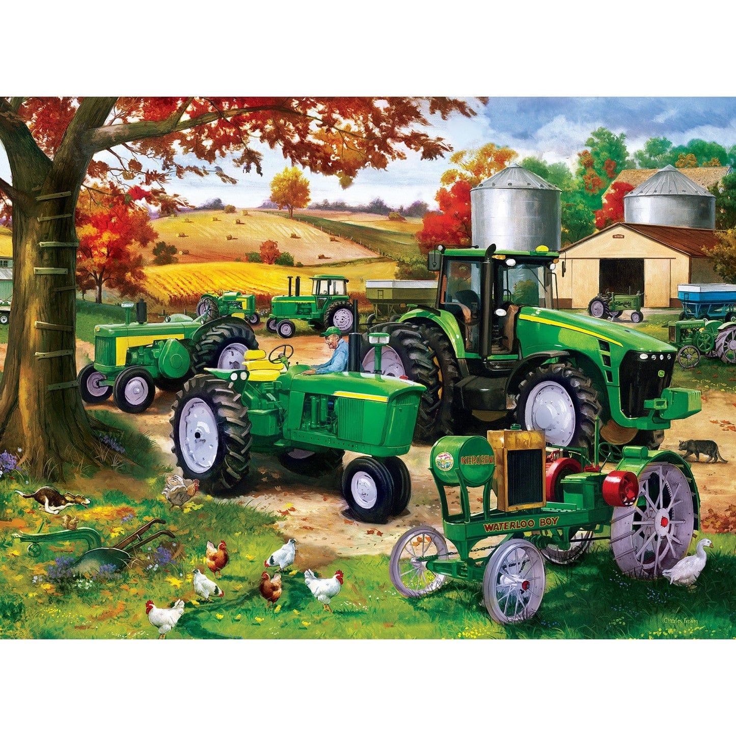 Farm & Country - 500 Piece Jigsaw Puzzles 4 Pack MasterPieces Puzzle Company INC