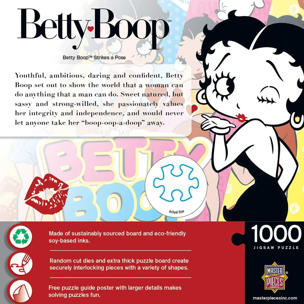 Betty Boop - Strikes a Pose 1000 Piece Jigsaw Puzzle - Out of Play