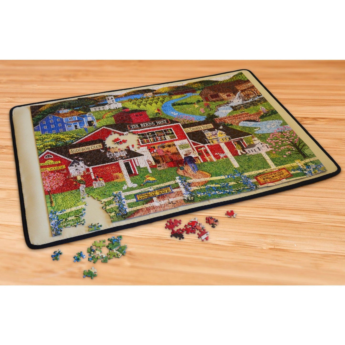 Fabric Jigsaw Puzzle Mat - 21"x31" - Out of Play