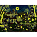 Glow in the Dark - Three Little Witches 1000 Piece Jigsaw Puzzle - Out of Play