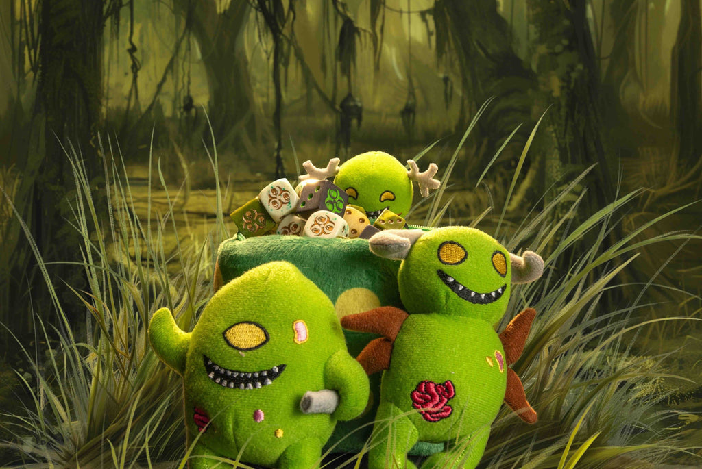 Diseased Plushie Dice Bag - Out of Play